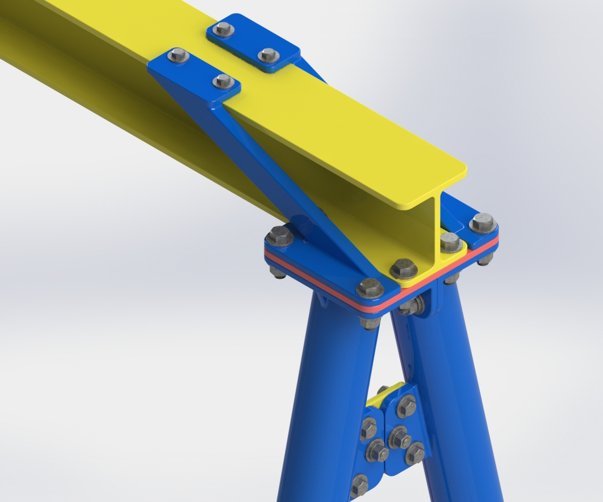 用SolidWorks软件设计一款逼真的门式起重机 用SolidWorks软件设计一款逼真的门式起重机