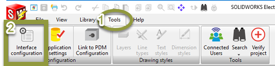 å¨SOLIDWORKS Electricalä¸èªå®ä¹æ¨ççé¢