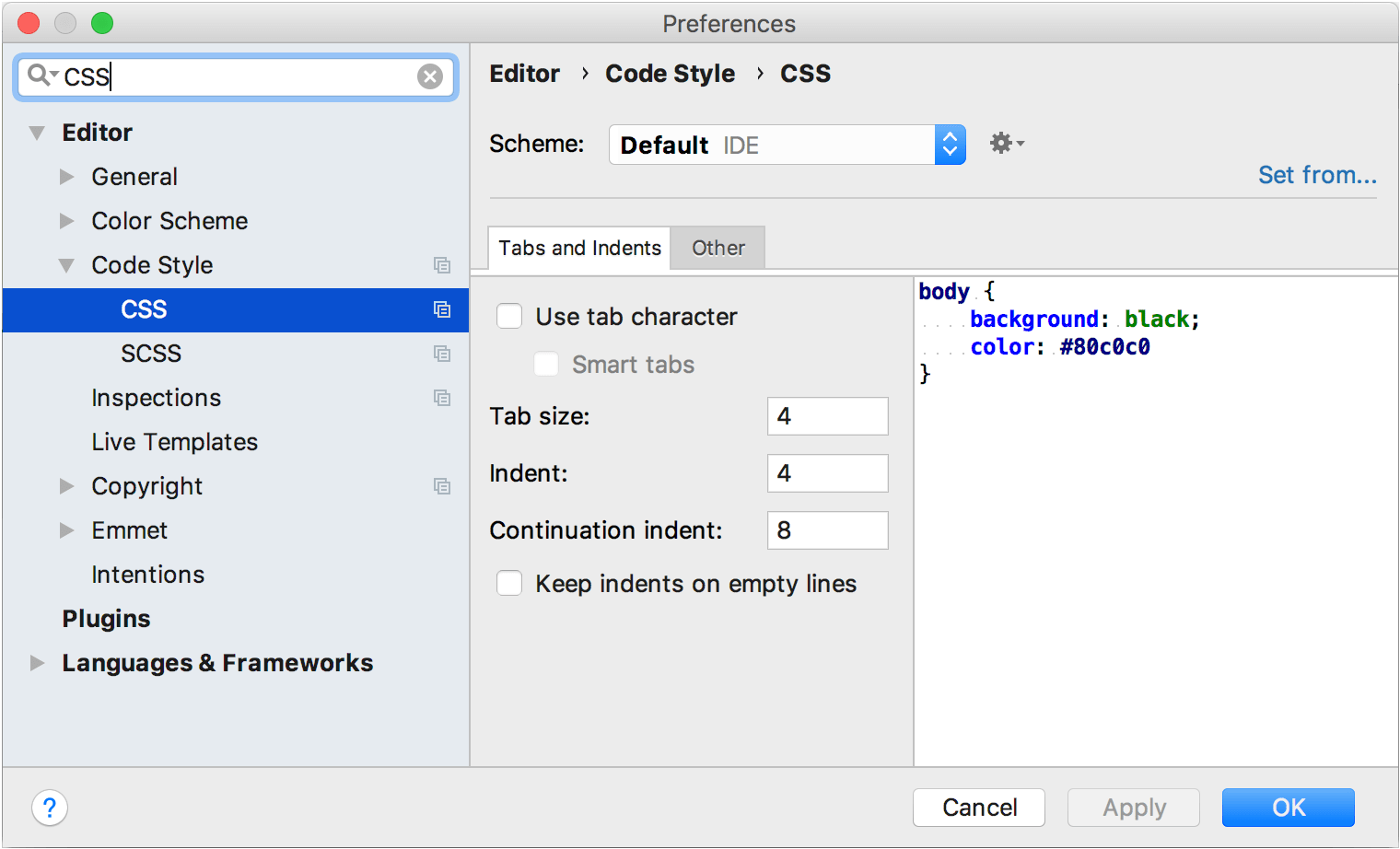 IntelliJ IDEA IDE设置系列教程(二):配置代码样式 IntelliJ IDEA IDE设置系列教程(二):配置代码样式