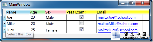 RowHeaderStyle RowHeaderStyle