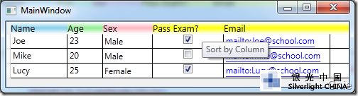 ColumnHeaderStyle ColumnHeaderStyle