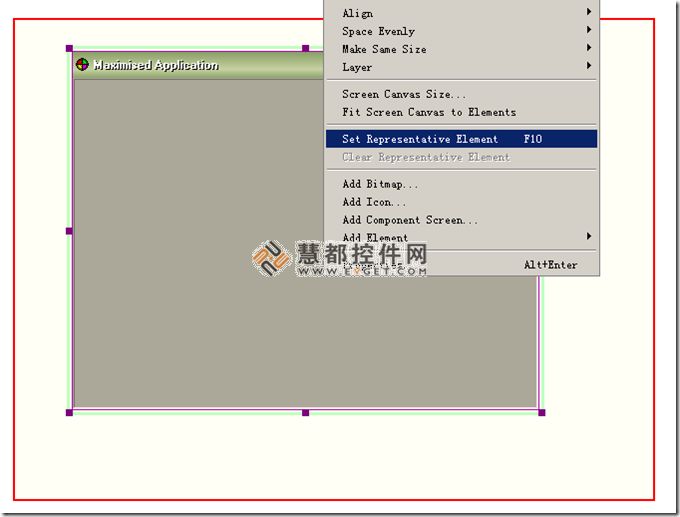 点击查看大图 如何使用GUI Design Studio实现用户界面设计
