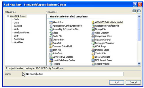 Stimulsoft reporting,Business Objects,智能报表,报表设计器,商业对象,实体模型