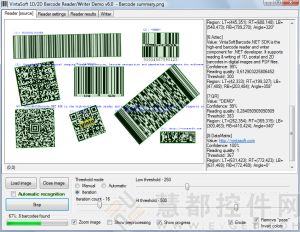 barcode,条形码,条形码识别,条码识别,VintaSoft,识别算法